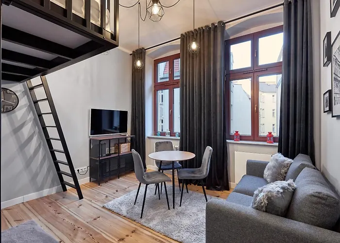 Stary Browar Studio With Mezzanine